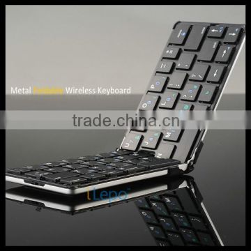 Bluetooth Folding Keyboard For Smartphone Tablet PC, Compatible with iOS Android System