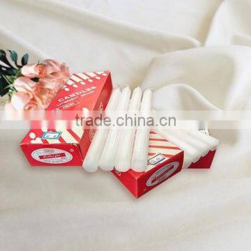 white candle/household candle/cheap candle/home candle/candle