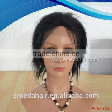 wholesale cheap human hair photos of wigs for men lace wig man