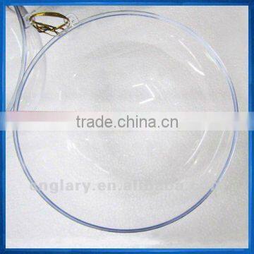 13.6cm transparent plastic ball,hanging capsule