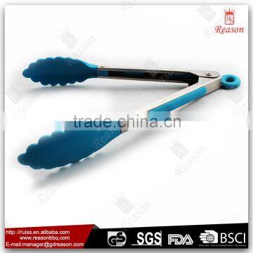 Easy To Take 9 Inch Silicone Spatula Tongs