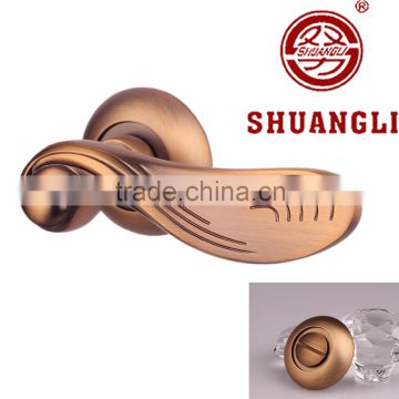 HZ53-70 New design Zinc Alloy rosette door lock with American style door lock AE door handle