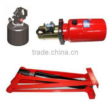 good price 12V/24VDC hydraulic power unit for tipper semi trailer