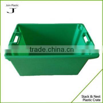 Save much space plastic glass crates