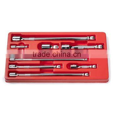 9 Piece extension set 1/4" 3/8" 1/2"