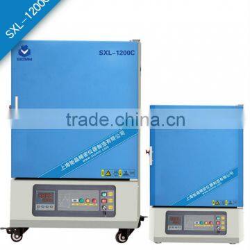 Small Benchtop Muffle Furnace with PID controller, 7.2 Liter Capacity, 100 to 1200 Degree C