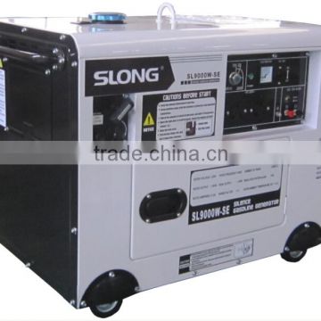 Silent gasoline generator 15hp 100% 6kw rated ouput for home long time use