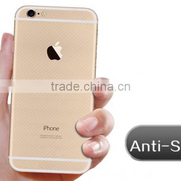 PVC full cover sticker for iphone 6 back and side remove bubble automatically