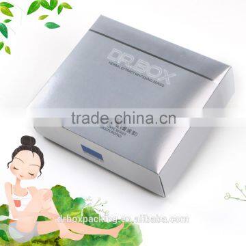 2016 good quality glossy printing cosmetic packaging make in China
