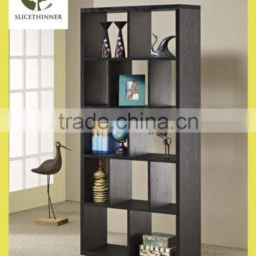 Modern plaid design bookcase