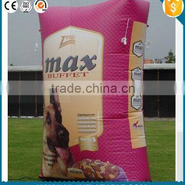 Inflatable replicas food bag, advertisement inflatable food model, inflatable advertising signs