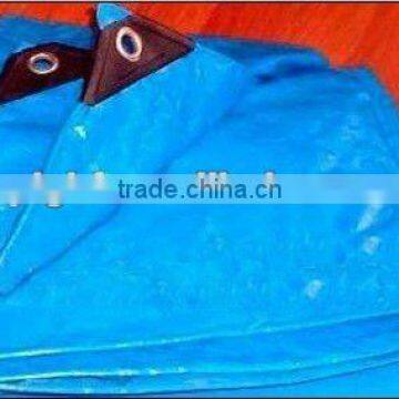 good quality pe tarpaulin with plastic corner and eyelet