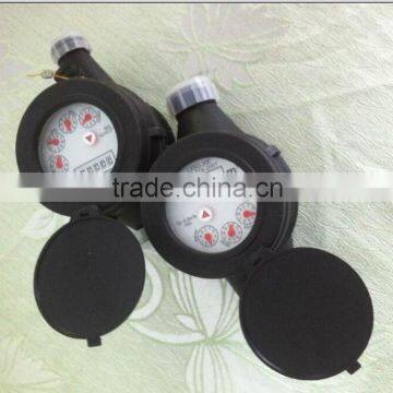 High quality black nylon water meter , piston volumetric water meter