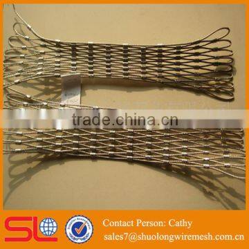 Architecture Cladding Rope Mesh Exterior Cladding Decorative For Hebei Shuolong