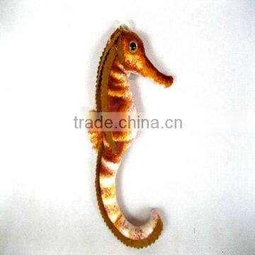 Cute small size plush toy sea horse model