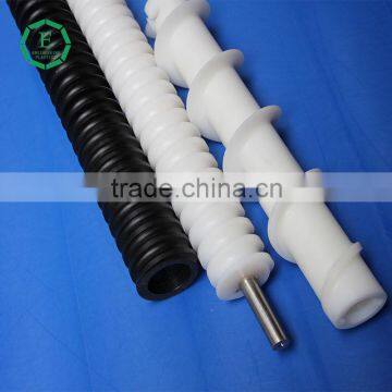 Guangzhou Factory CNC Machined Plastic Uhmwpe Conveyor Screw photo-2