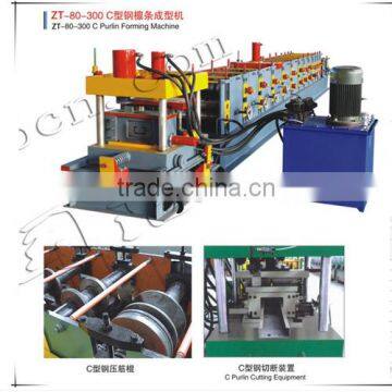 2016 new type c z interchangeable purlin roll forming machine cz forming machine