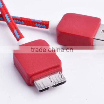 Newest !!High Speed Micro USB Data Charging Cable for Samsung Galaxy Note3/N9000 Cable