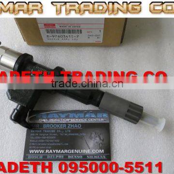 DENSO common rail injector 095000-5511 for ISUZU 6WG1 8976034152