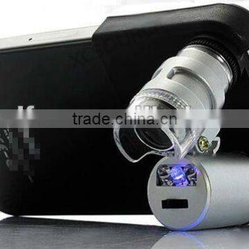 60X Microscope for Apple iPhone 4 4S,Mobile Phone Micro Lens