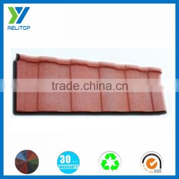 Light Weight Corrosion Resistant Roman Type Stone Coated Roofing