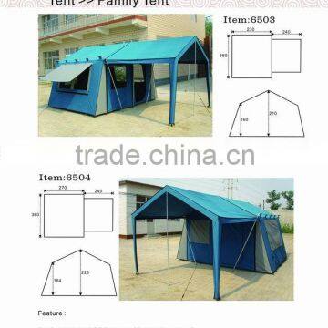 canvas family camping tents