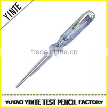 China Manufacture Ordinary testing screwdriver/pen /pencil voltage tester in good quality with CE approved