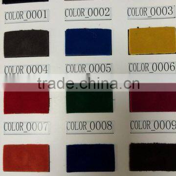 Wholesale Finished Ladies Shoes Raw Material Suede Fabric Nonwoven Backing photo-2