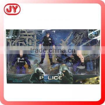 7pcs plastic police toy set for promotion