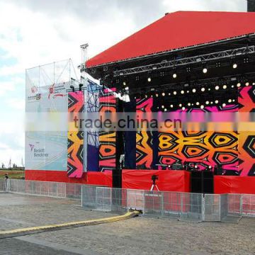 stage background led curtain display big screen