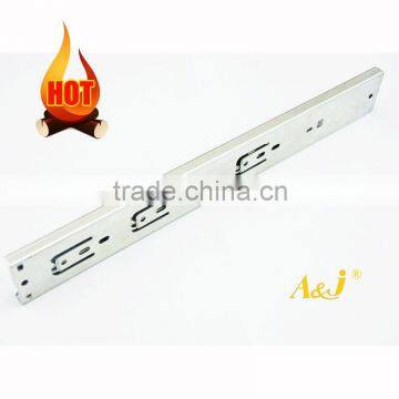 High Quality 3 Fold Full Extension Ball Bearing Roller Drawer Slide photo-6