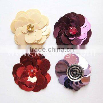 HOT Colorful Sequind Flower WPH-1183