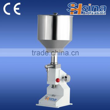 2016 hot sell stainless steel manual liquid filling machine