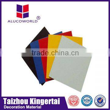 Alucoworld acp aluminum composite panel soncap 4mm exterior wall panel