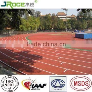 factory price running track floor with CE certificate