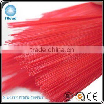 Competitive PET plastic fiber from professional synthetic fiber manufacturer