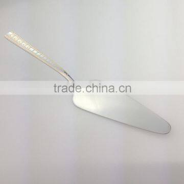 stainless steel cake server pizza server good polish