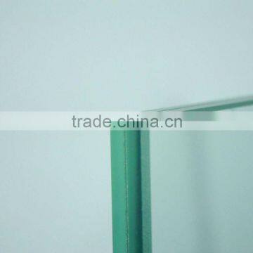 Tempered clear laminated glass with CE