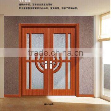 PVC glass door