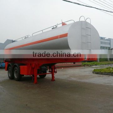 crude oil tank trailer double axles with capacity 30000L-40000L