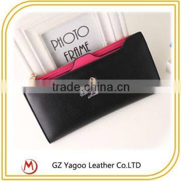 2015 Hot Selling Ladies Beautiful Engraved Leather Wallet With Kinds of Colors photo-6