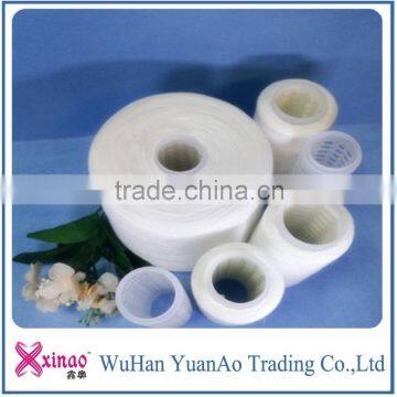 100% Spun Sewing Polyester Fibers/ Plastic Yarns Dyeing Cone Poly Sewing Thread photo-3