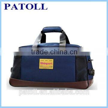 2014 cheap promotional durable vintage leather duffel bag