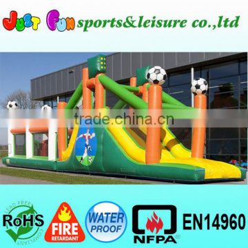 inflatable football games/inflatable sports obstacle for sale