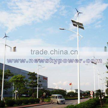 Wind Solar Hybrid Street Light Light Pole Wind Turbine Led Lighting photo-6