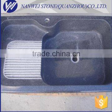 G654 Dark Grey Color Cloth Wash Basin ,granite Stone Wash Basin photo-2