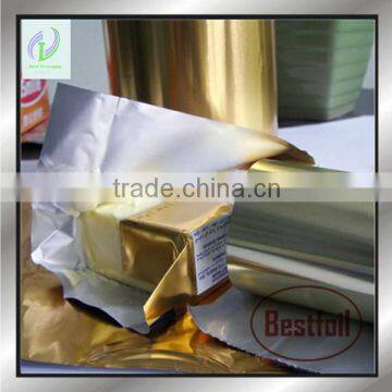 flexible packaging material for butter packing