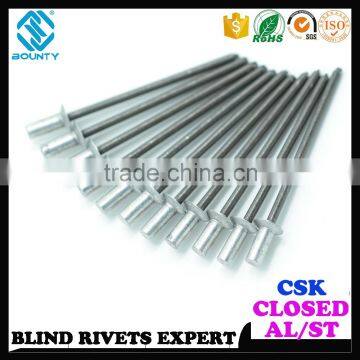 TOP QUALITY DIN EN ISO 15974 ALU/ST COUNTERSUNK HEAD SEALED BLIND RIVETS photo-5