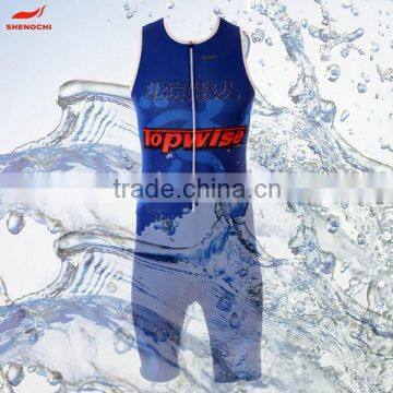 Plus size dongguan OEM comfortable quick dry triathlon cycling skinsuit