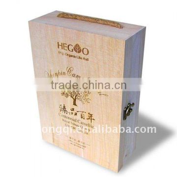 Wooden Wine Box HQM-10065